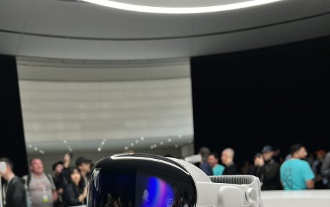Así lucen las nuevas gafas de realidad mixta de la compañía Apple, presentadas en WWDC23.