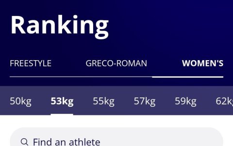 Ásí marcha ya la clasificación mundial en la categoría 53 kilogramos.