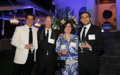 José Juan Méndez, Christian de Lespinasse, Adelin Villalobos y Luis Márquez.