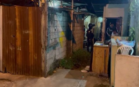 En esta casa fueron halladas las siete víctimas de secuestro.