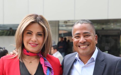 Previo al fallo del TCE, el binomio de Armijos era Gerson Almeida.