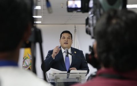 El presidente Alembert Vera ha mostrado su rechazo a la denuncia de la fiscal Diana Salazar.