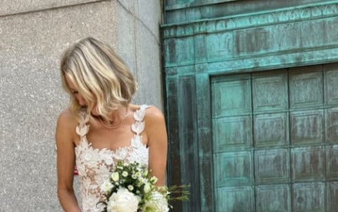 El elegante vestido.