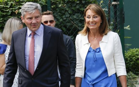 Michael y Carole Middleton.