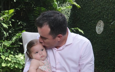 Para ambos será el primer Día del Padre.