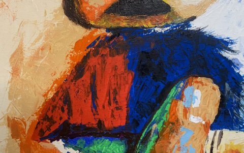 Exposición. Treinta lienzos conforman la muestra, que estará abierta hasta el 29 de junio.