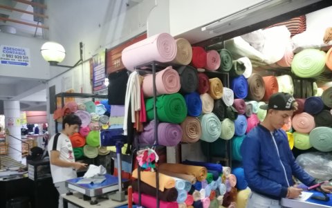 En la misma zona hay los locales de confección.