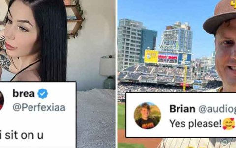 Brian Szasz le respondió a la modelo Brea. El posteo se ha vuelto viral.