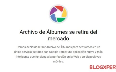 Google anuncia el cierre de 'Archivo de Álbumes'.