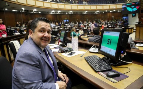 El exasambleísta socialcristiano Pablo Muentes fue detenido en estos allanamientos