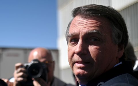 El expresidente de Brasil, Jair Bolsonaro, en una fotografía de archivo. EFE/Andre Borges