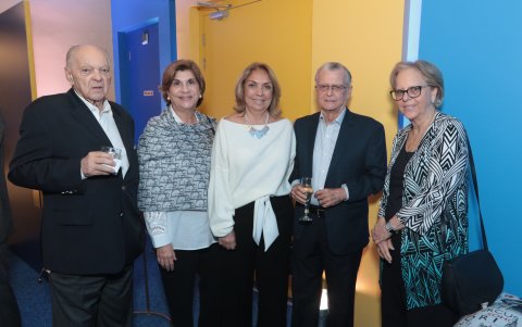 Rodrigo Laniado, Elena de Sonnenholzner, María Isabel Laniado, Mauricio De Wind y Nilly Czarninski.