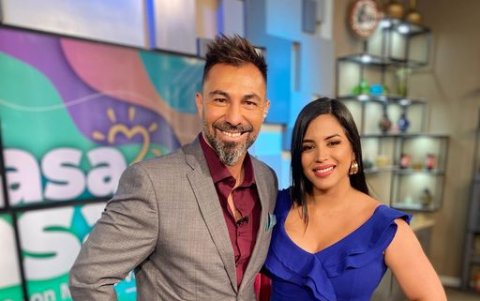 Esteban Dreer y Lissette Cedeño.