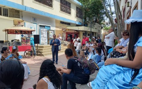Los moradores del barrio Las Peñas disfrutaron de varios shows