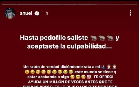 Anuel AA le escribe a Tekashi 6ix9ine, y lo acusa de 
