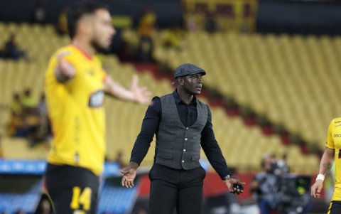 Segundo Castillo (d) asumió la dirección técnica de Barcelona.