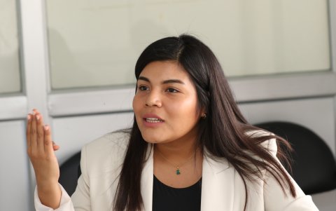 Ana Chóez es concejala por el Partido Social Cristiano. 