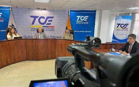 El TCE validó la anulación de las votaciones acogida por el Consejo Nacional Electoral (CNE).