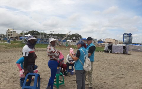 En la tarea participaron miembros del Grupo de Seguridad y Control #2, Policía Nacional, Jefatura Política, Comisaría de Policía Nacional y Municipal, Dirección de Turismo Municipal, entre otros.