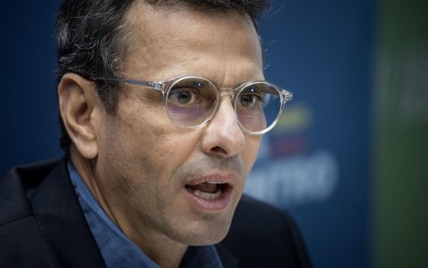 El líder opositor venezolano Henrique Capriles.