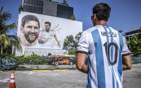 Un mural del artista argentino Maximiliano Bagnasco se exhibe ya en Wynwood, sitio emblemático de la Florida.