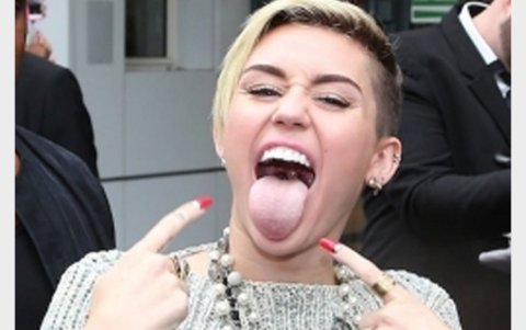 Miley Cyrus.