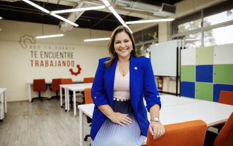 Cecilia Paredes, rectora de la Escuela Superior Politécnica del Litoral, ESPOL