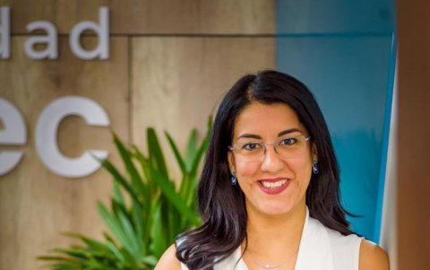 Gilda Alcívar, rectora de la Universidad Ecotec.