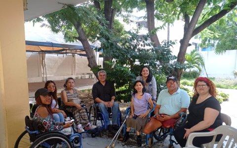 Integrantes de asoplejica que usan los transportes de Guayaquil