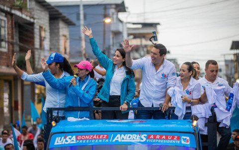 Las cartas de la Revolución Ciudadana son el segundo binomio con mayor presupuesto reportado.