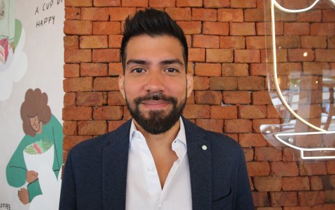 El candidato Robert Friend.