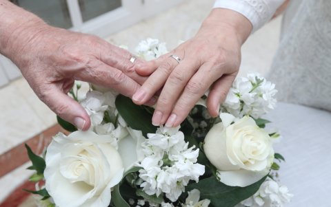Reinaldo y Gisella celebraron su unión con familiares y amigos.