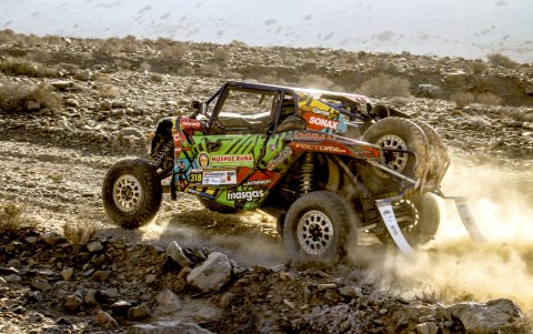 El tricolor en una de las etapas del campeonato chileno.