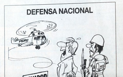 En las páginas de EXPRESO se retrató la tensión por la guerra del Cenepa en las primeras semanas de 1995.