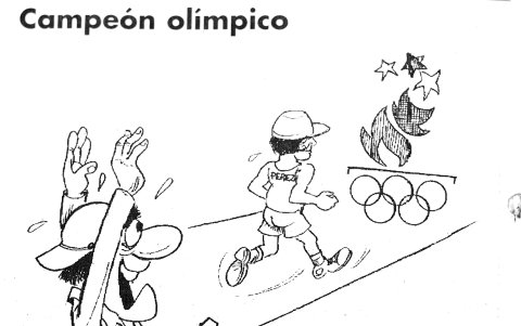 La alegría por el triunfo olímpico de Jefferson Pérez fue retratada el 27 de julio de 1996.