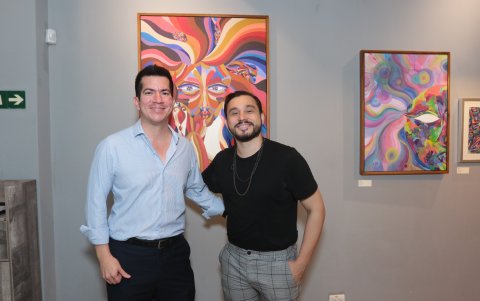 Xavier Simball y Eddie Chiang.