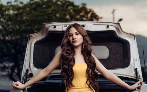 “Creo que el pelo también transmite algo y ayuda a contar historias”.