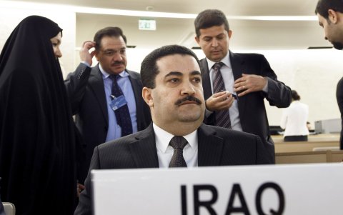 Imagen de archivo del primer ministro iraquí, Mohamed Shia al Sudani.