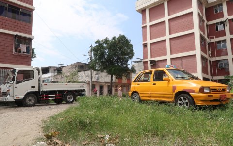Los habitantes se han cansado de vivir entre tierra, falta de sombra y maleza.