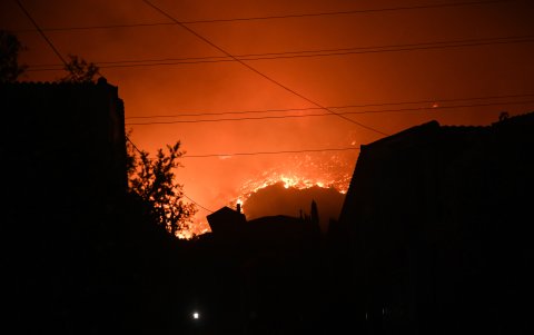 Hay cinco regiones griegas de alto riesgo, Grecia central, el Peloponeso, Grecia occidental y el sur del Egeo con la isla de Rodas, según el Mapa de pronóstico