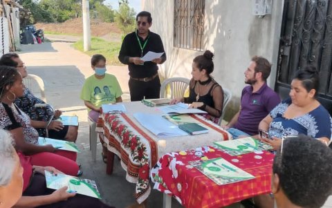 Reuniones. Para el diagnóstico se realizaron varias reuniones con líderes de las comunidades, para conocer de cerca sus problemas.