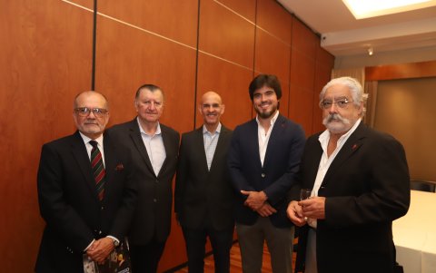 Roberto Chavarría, Antonio Saab, Juan Carlos Díaz-Granados, José De La Gasca y Rafael Florido.