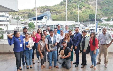 Diseñadores y periodistas de Diario EXPRESO.