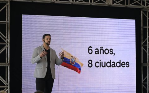 Cesar Molina, gerente general de Uber para Ecuador, Perú y Bolivia