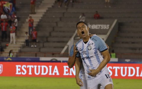 Miguel Parrales es el goleador de la LigaPro, con 13 tantos.