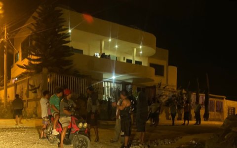 Hecho. Este domicilio fue la escena del femicidio. La violencia golpea a la Península de Santa Elena