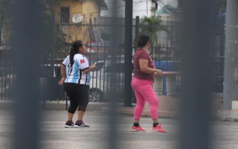 En un parque de La Floresta, en cuyo exterior fue el hecho violento del 18 de julio, hay un poco más de confianza para ir en las mañanas.