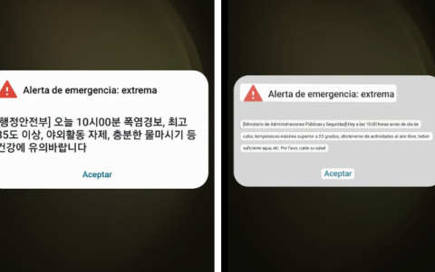 Los habitantes reciben advertencias constantes sobre el clima.