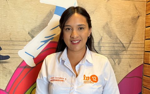 Es candidata por Guayas a la Asamblea Nacional por la Izquierda Democrática.