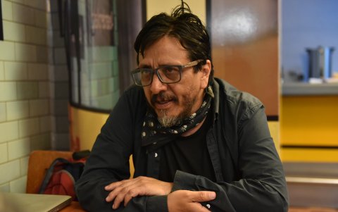 Fabián Patinho, director de la obra.